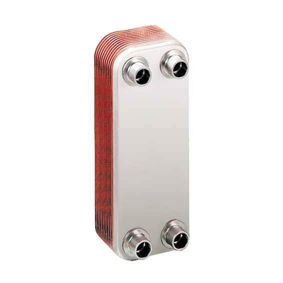 H014 Mini Plate Cooler Copper Brazed Heat Exchanger for Water to Air