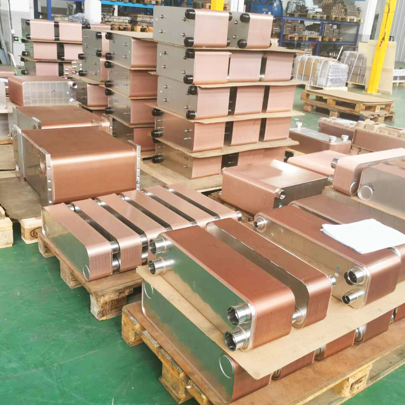 Mini Heat Exchanger Copper Brazed Plate Heat Exchanger from China manufacturer Gansu Nuochen